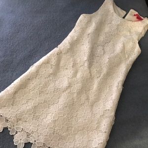 White lace dress